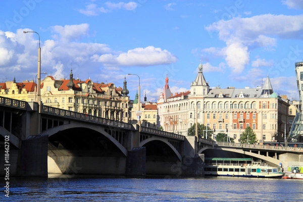 Obraz Prague is full of old buildings
