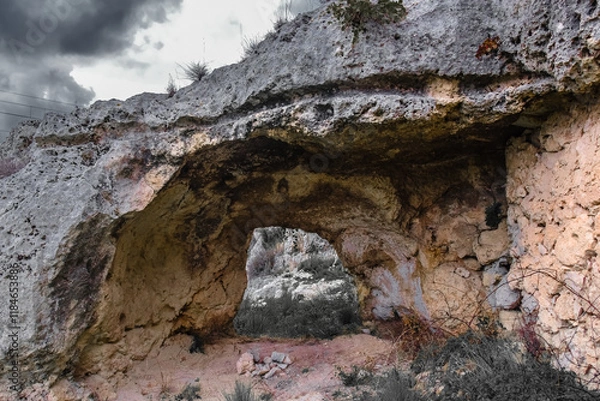 Fototapeta le grotte di grottaglie