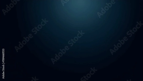 Obraz Dark velvet navy to black gradient with subtle shimmering highlights for sophisticated, futuristic design ambiance