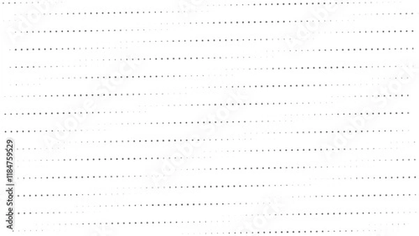 Obraz Abstract halftone vector illustration, fabric halftone pattern black and white texture background