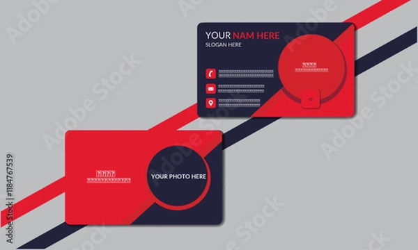 Obraz Creative and Clean Business Card Templat