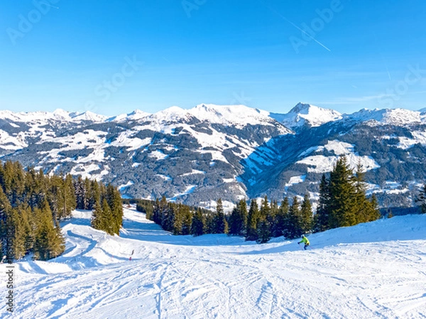 Obraz Kitzbuhel, ski resort in Austrian Alps