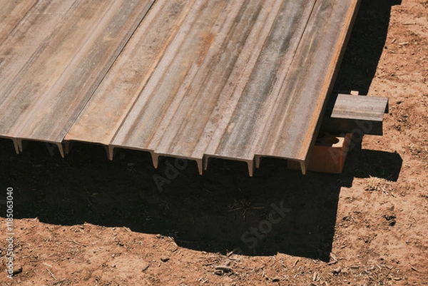 Obraz Steel Beams
