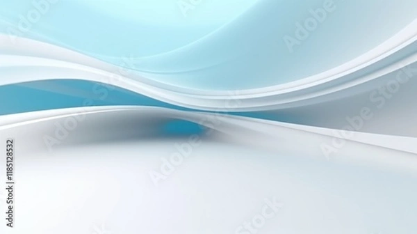 Fototapeta Abstract light blue background