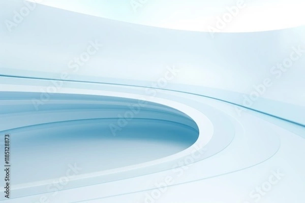 Fototapeta Abstract light blue background