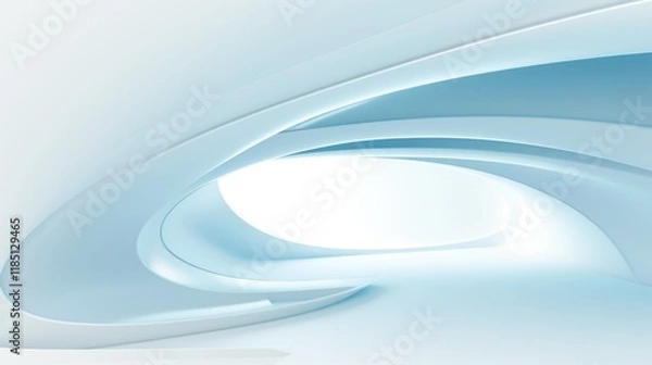 Fototapeta Abstract light blue background