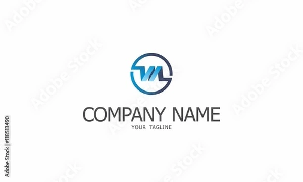 Obraz Typography logo by OriQ