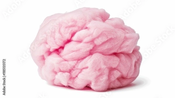 Fototapeta Fluffy, colorful cotton candy delight, a sweet treat that brings joy to fairs and parties alike, perfect for all ages.