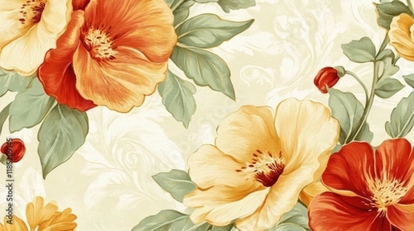 Fototapeta A close-up of a gourmet burger with golden melted cheese, fresh arugula, and roasted red peppers, perfect for food photography