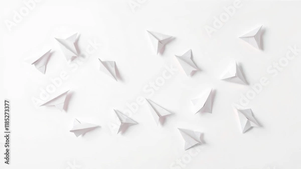 Obraz Origami Decor on Wall