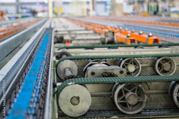 Obraz conveyor line assembly