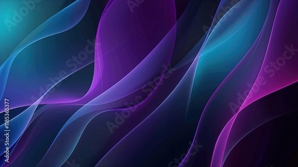 Fototapeta Abstract background combining black, dark, navy, violet, blue, petrol, teal, turquoise, agua, emerald green and white. Beautiful blend of various deep and light hues creating an eye-catching abstract 