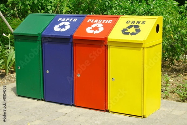 Obraz Recycle Bins