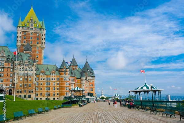 Obraz Chateau Frontenac w Quebecu
