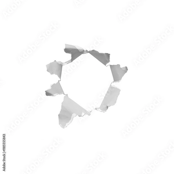 Obraz perforated paper