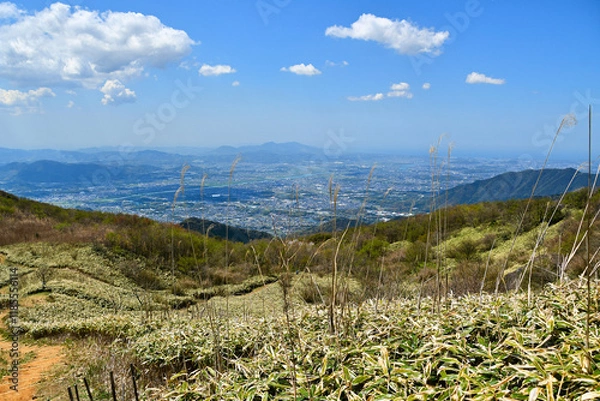 Obraz 福智山から見た町並み