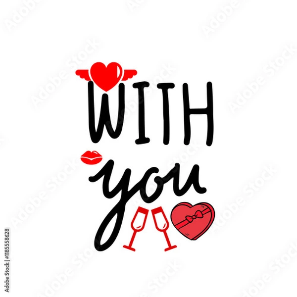 Obraz happy valentines day