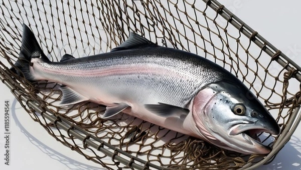 Obraz fresh fish on ice