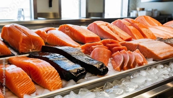 Obraz sushi on a plate