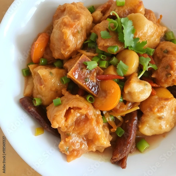 Obraz chicken with potatoes