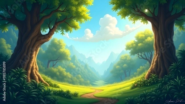 Fototapeta The Call of the Trees
Sunlit Canopies
Whispers on the Wind
The Hidden Pathway
Echoes of the Wild
The Heartbeat of the Forest
Moss-Covered Stones
A Stranger's Shadow
The Ancient Oak
Beneath the Canopy
