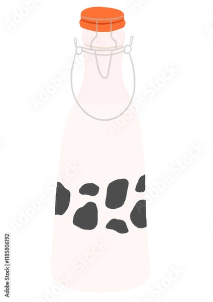 Fototapeta bottle of milk