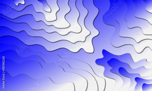 Obraz Abstract background with gradations of blue, white, and black. This design features smooth and aesthetic transition colors, suitable for use in creative projects such as graphic design, presentations,