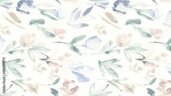 Obraz Seamless Digital and textile design Pattern
