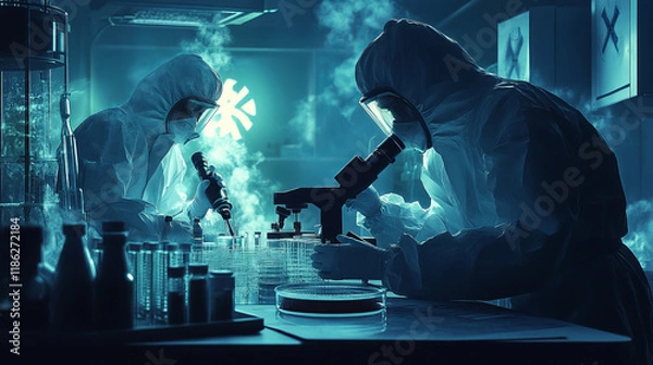 Obraz Generative AI, Creating dangerous viruses