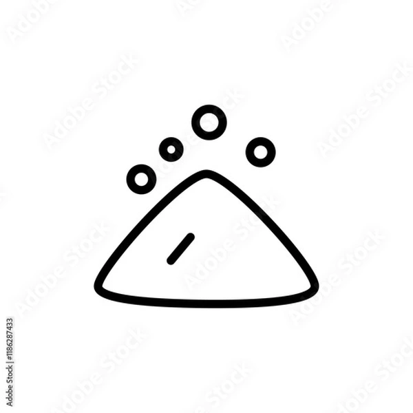 Obraz Anti corrosion icon Thin vector set