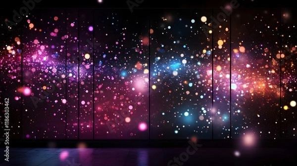 Fototapeta Blending Corporate Themes with Digital Transformation in Abstract Collage