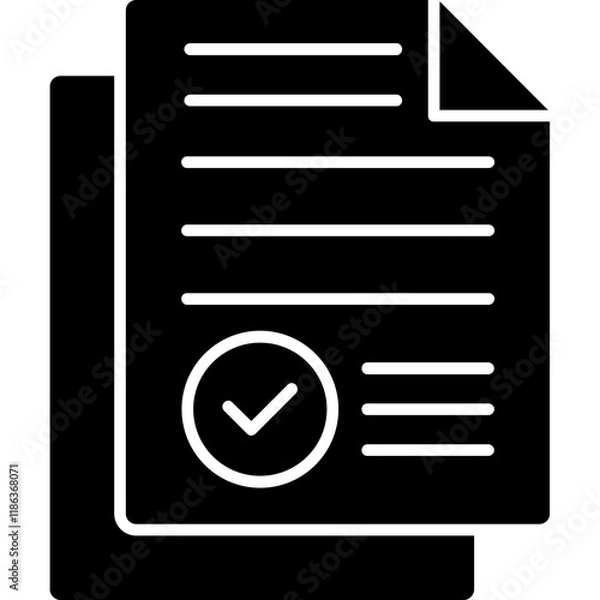 Obraz Whitepaper Icon