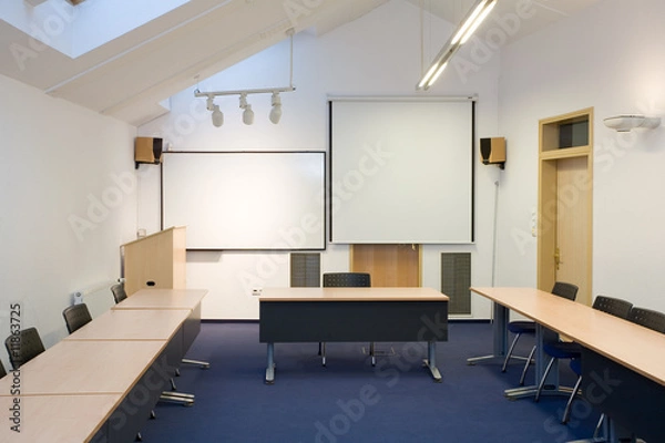 Obraz empty classroom