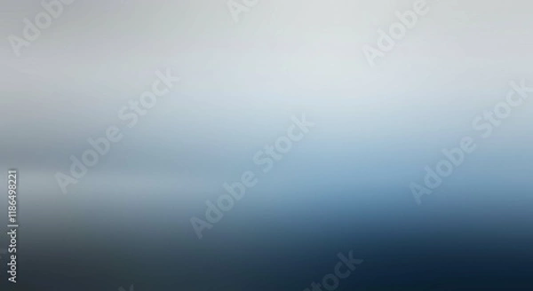 Obraz Subtle Blue Gradient Background Soft Smooth Abstract Texture for Design