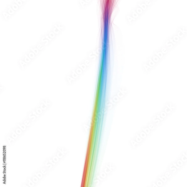Fototapeta Nice abstract colorful wave