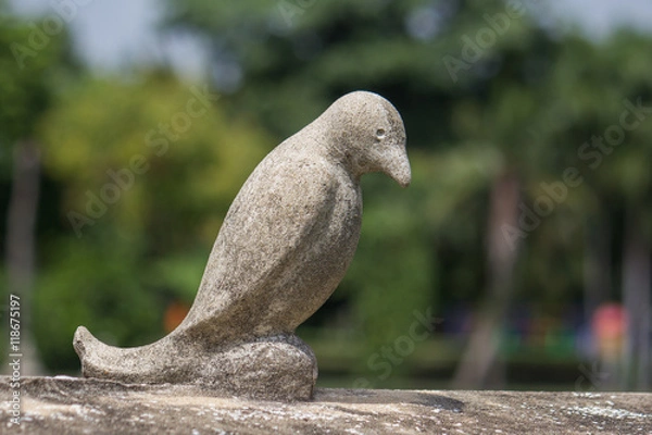 Obraz  bird statue