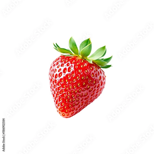 Fototapeta Strawberry isolated on transparent background