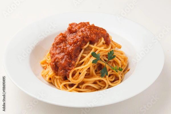Fototapeta スパゲッティーミートソース
