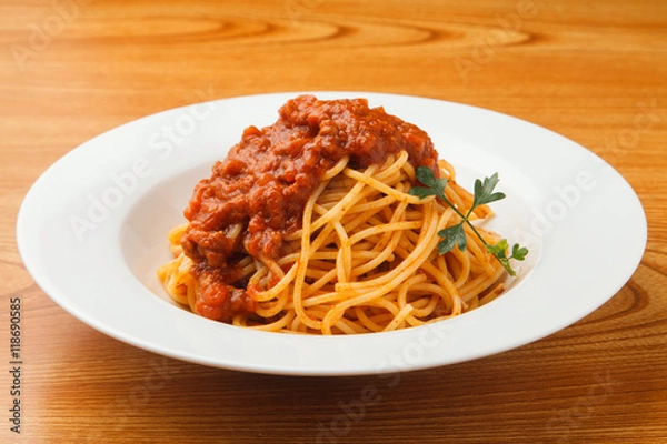 Obraz スパゲッティー　ミートソース