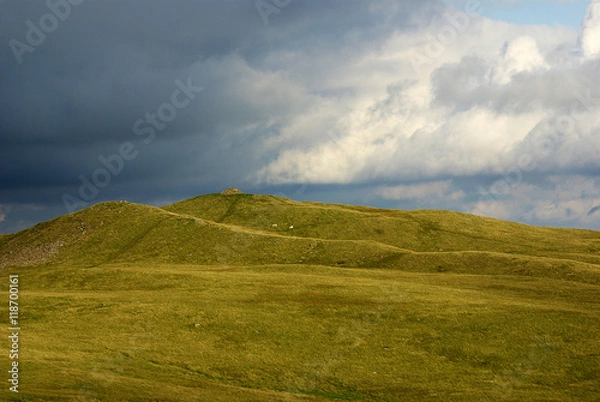 Fototapeta View of the Howgills (Yorkshire Dales)