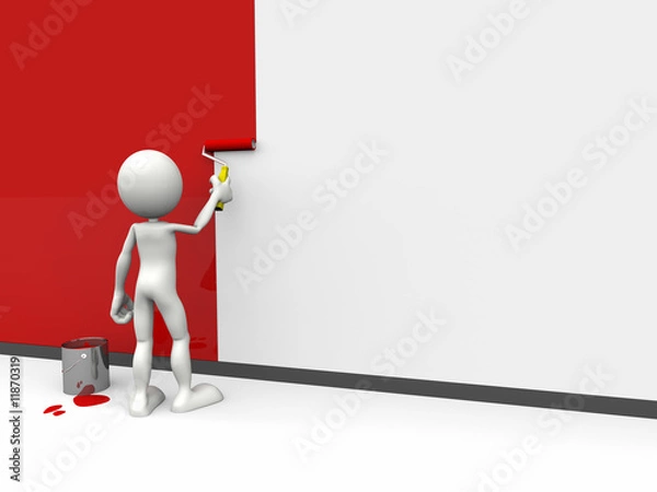 Obraz Cambio Colore parete