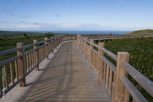 Fototapeta 知床五胡の風景