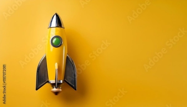 Obraz rocket in space