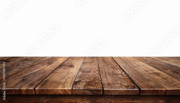 Obraz wooden table