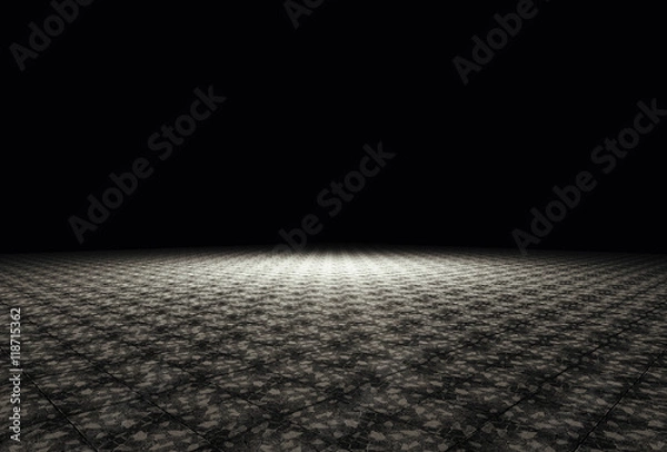 Obraz Ground in the darkness.