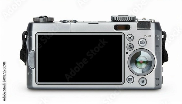 Fototapeta camera isolated on white