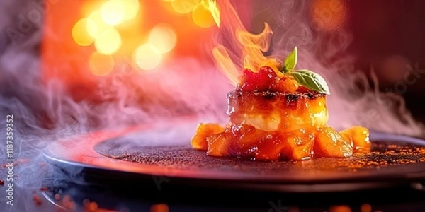 Fototapeta creme brulee