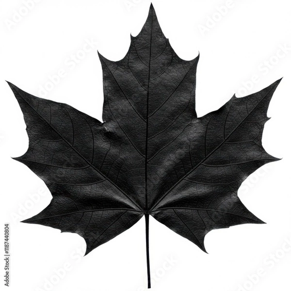 Fototapeta Photoshop brush of maple tree leaf