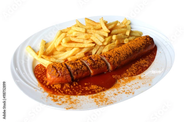 Fototapeta Currywurst / Berlin Snack Food