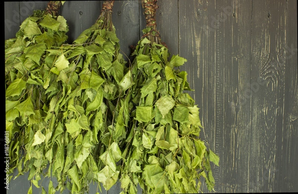 Obraz Банные веники.